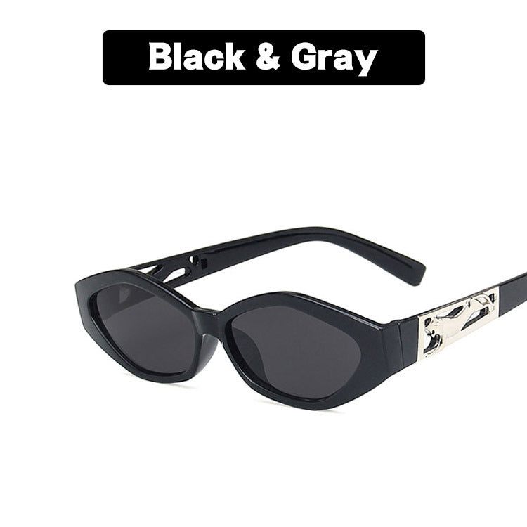 SO&EI Retro Polygon Cat-Eye Sunglasses – UV400