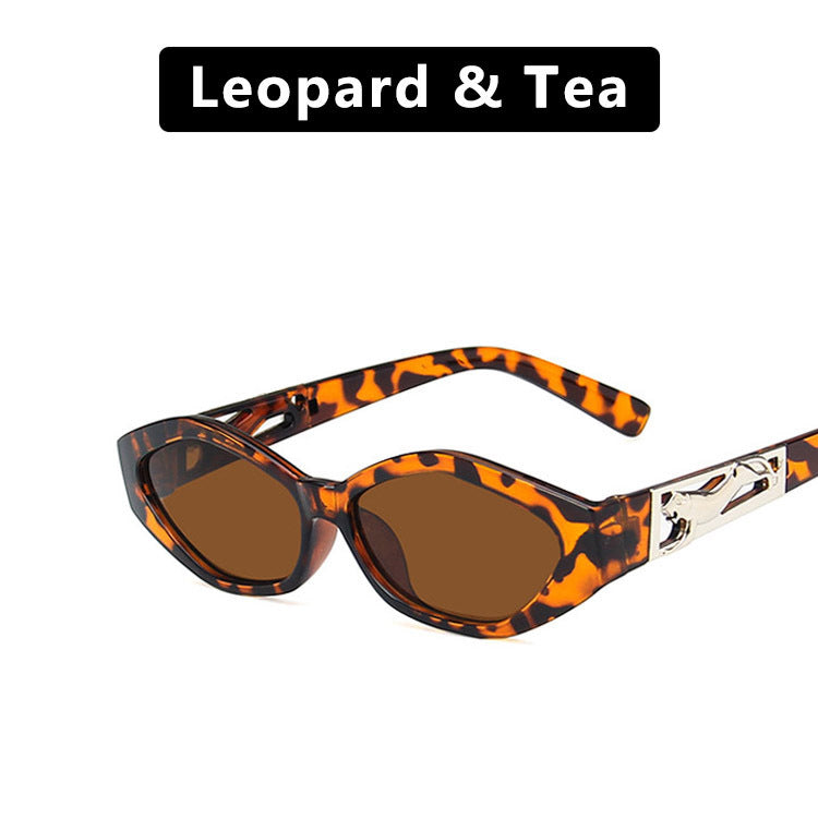 SO&EI Retro Polygon Cat-Eye Sunglasses – UV400