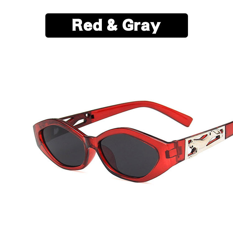 SO&EI Retro Polygon Cat-Eye Sunglasses – UV400