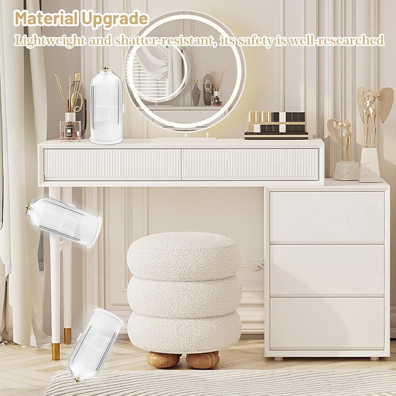1 Toothbrush Storage Box with a Transparent Cover, 360° Rotating Sliding Opening, Dust-Proof and Water-Resistant, Suitable for Bathrooms, Bedrooms and Dressing Tables.