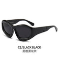 Lunettes de soleil de personnalité concave pour hommes et femmes, idéales pour l'extérieur