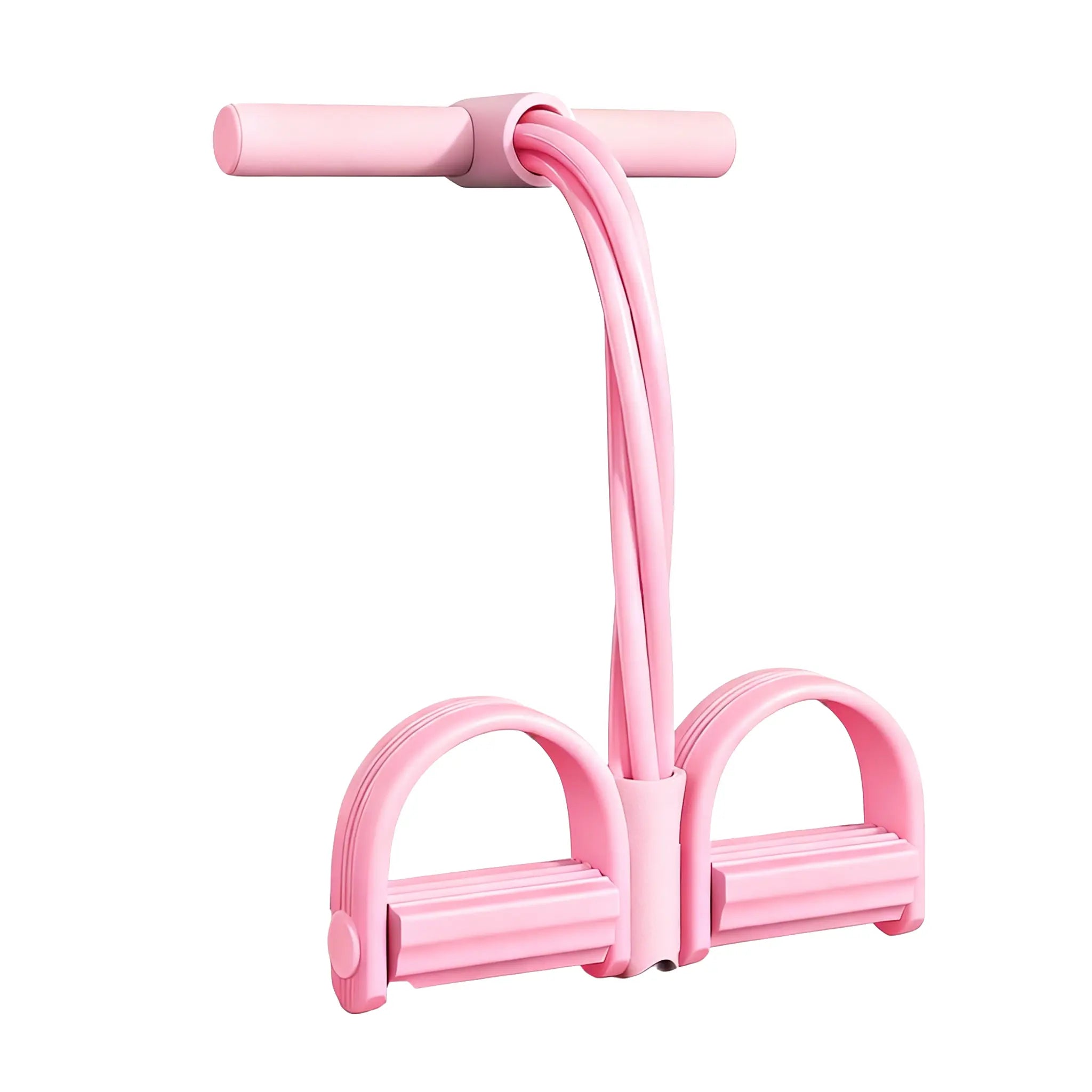 Multi-Functional Pedal Resistance Band Trainer – Portable Foot Pedal Fitness Equipment for Home Gym Full Body Workout, Abdominal Training, Sit-Ups, Yoga，Rehabilitation Training