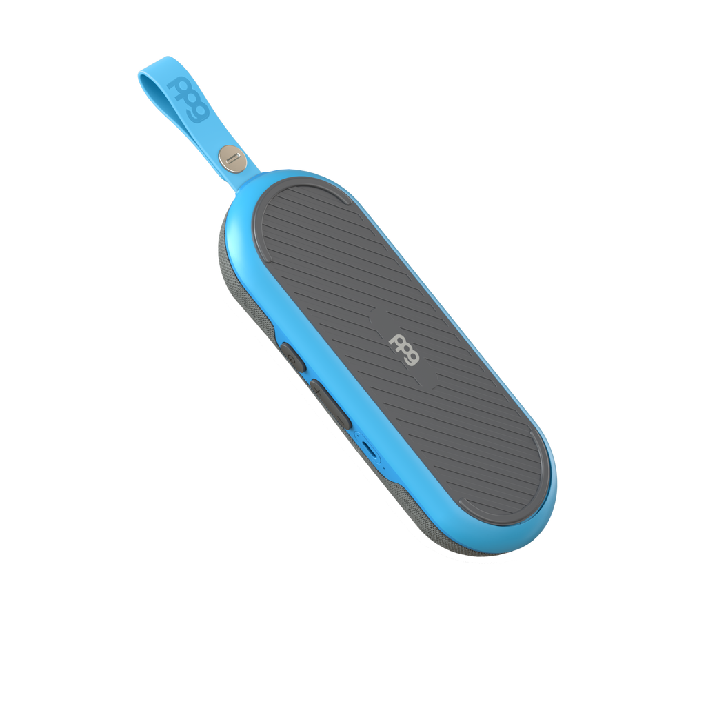 PPG A2 SLIM GPS Golf Speaker Powered by Golf Logix - Light Blue