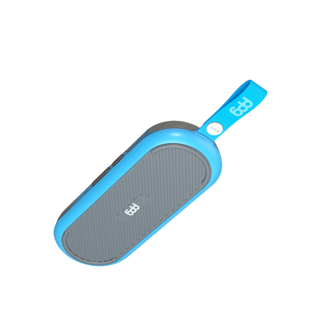 PPG A2 SLIM GPS Golf Speaker Powered by Golf Logix - Light Blue