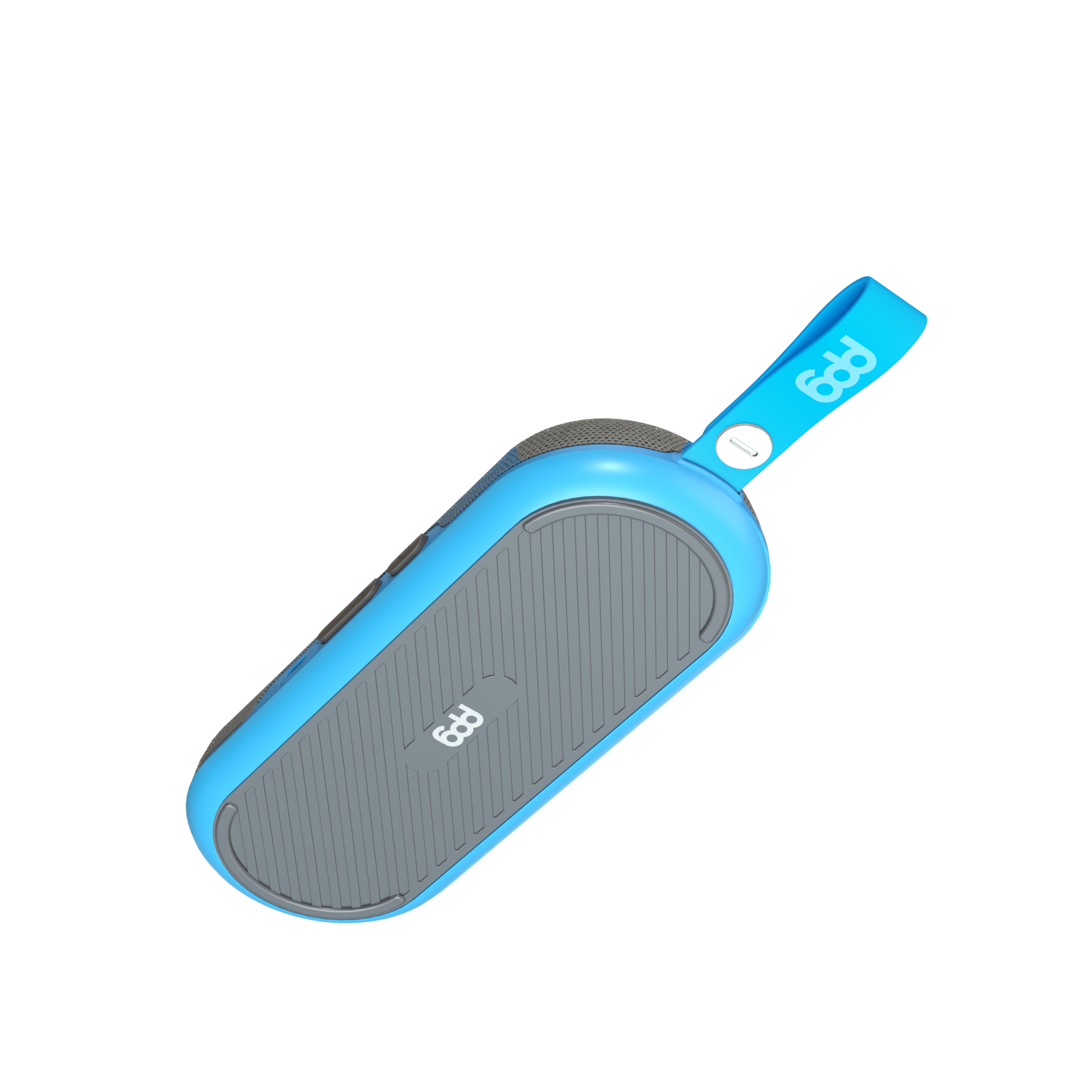 PPG A2 SLIM GPS Golf Speaker Powered by Golf Logix - Light Blue