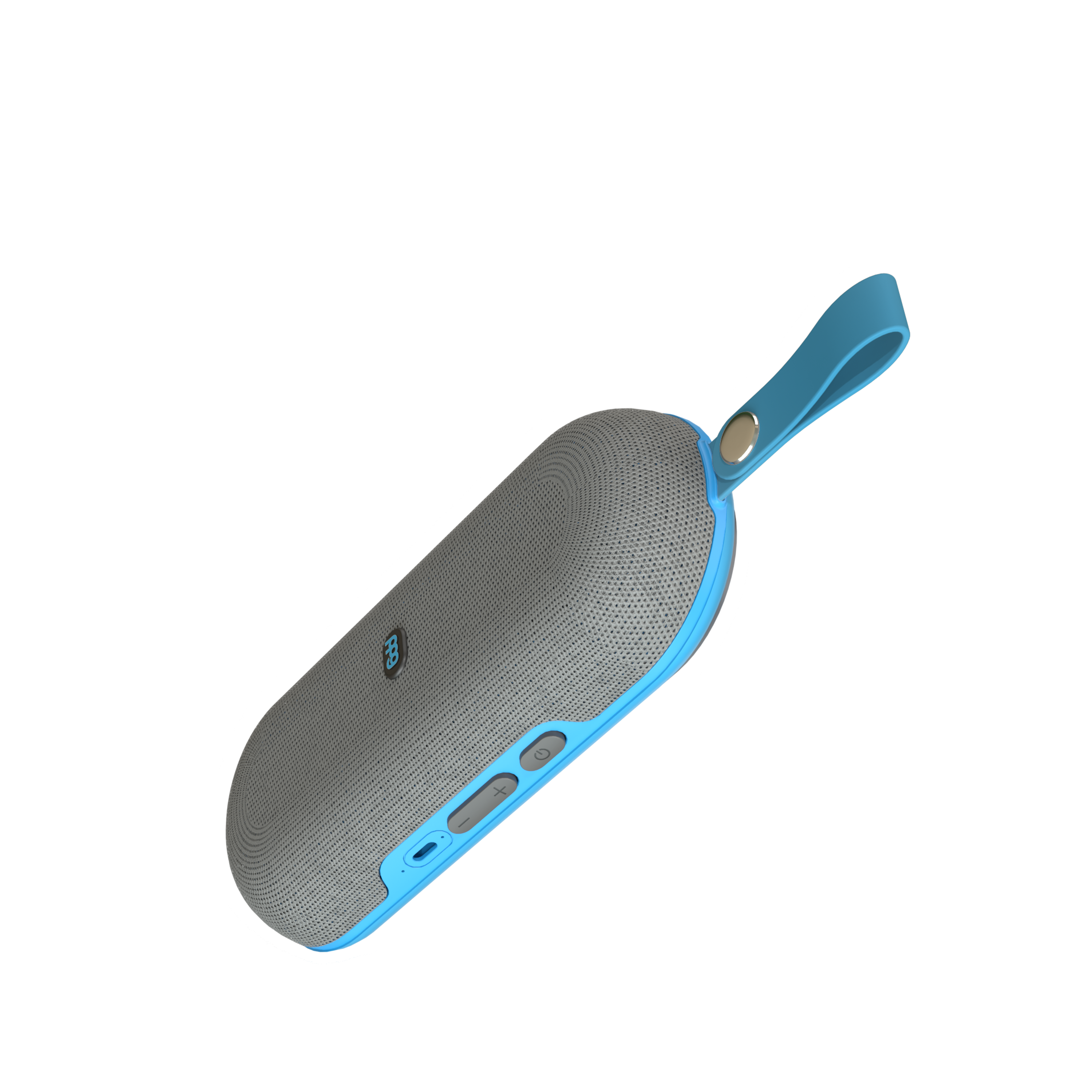 PPG A2 SLIM GPS Golf Speaker Powered by Golf Logix - Light Blue