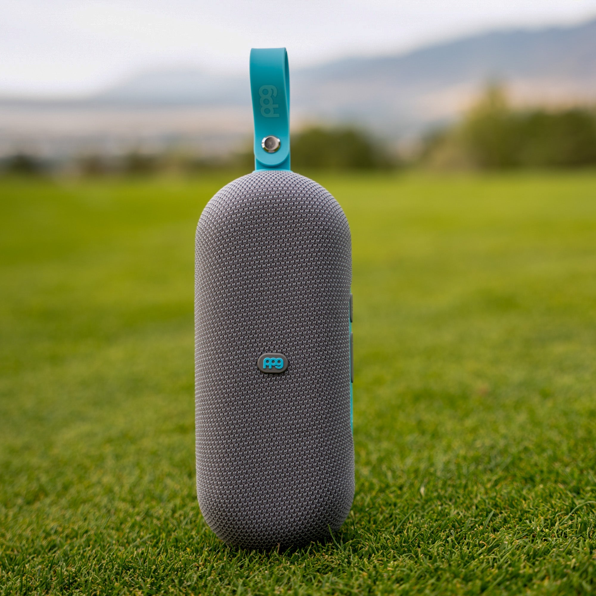 PPG A2 SLIM GPS Golf Speaker Powered by Golf Logix - Light Blue