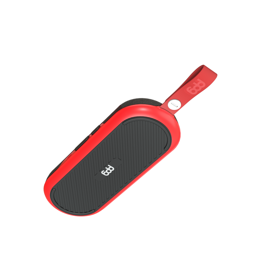 PPG A2 SLIM GPS Golf Speaker Powered by Golf Logix - Red