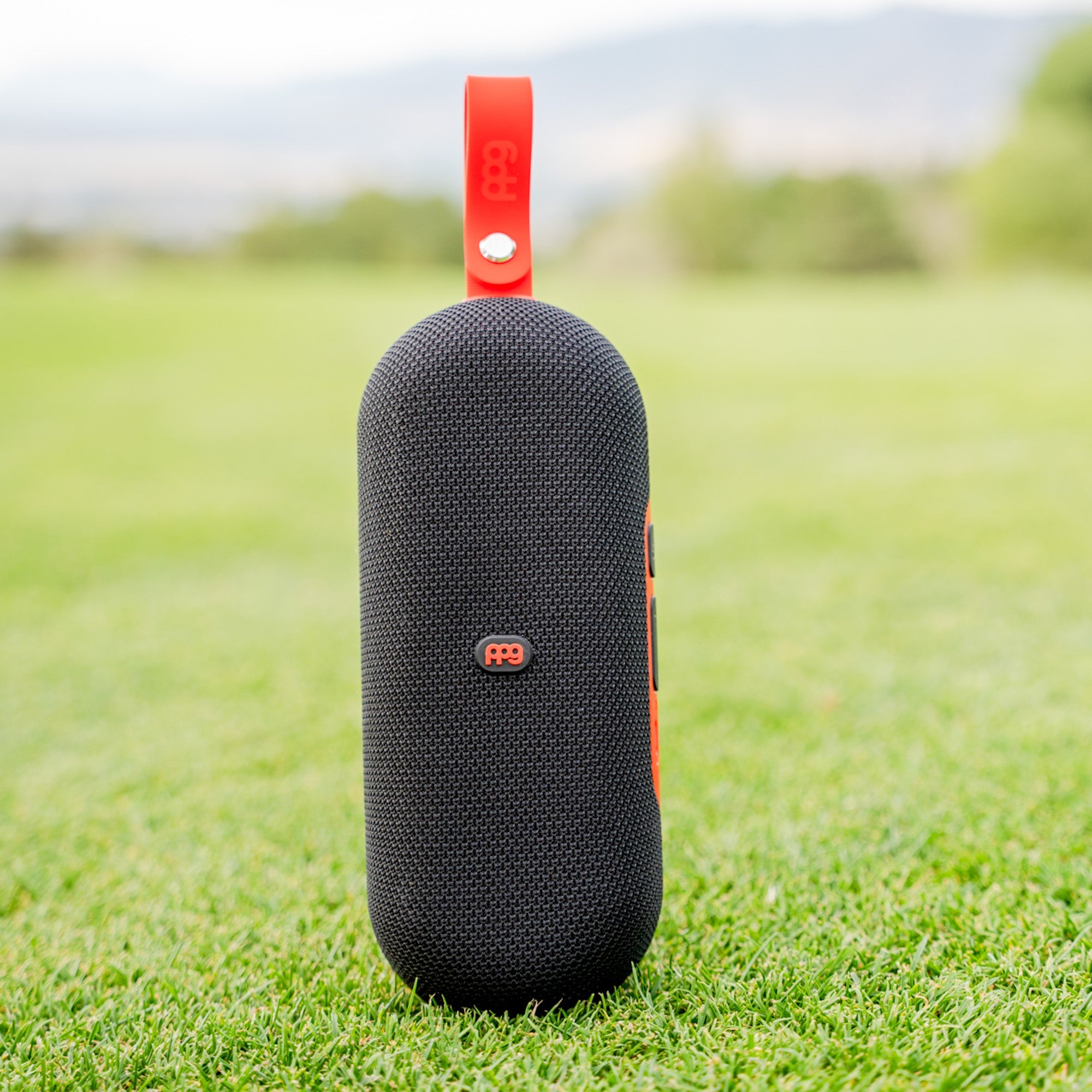 PPG A2 SLIM GPS Golf Speaker Powered by Golf Logix - Red