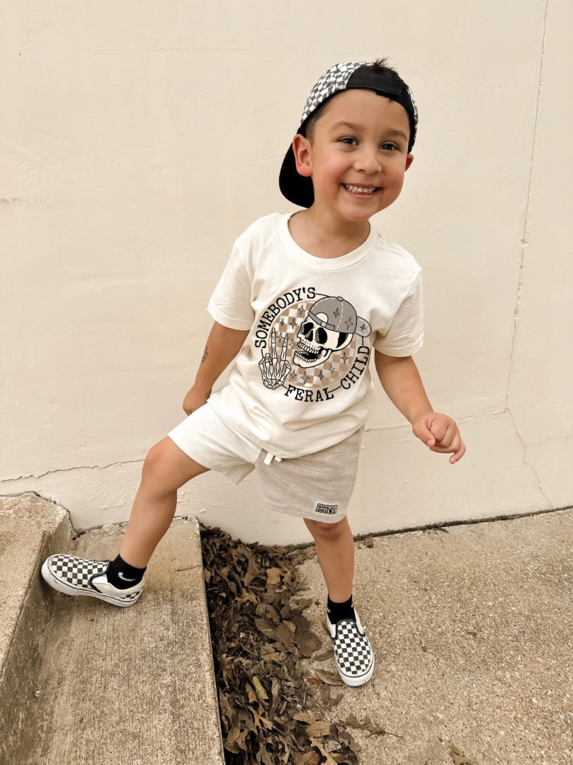 Somebody's Feral Child - 100% Cotton Tee