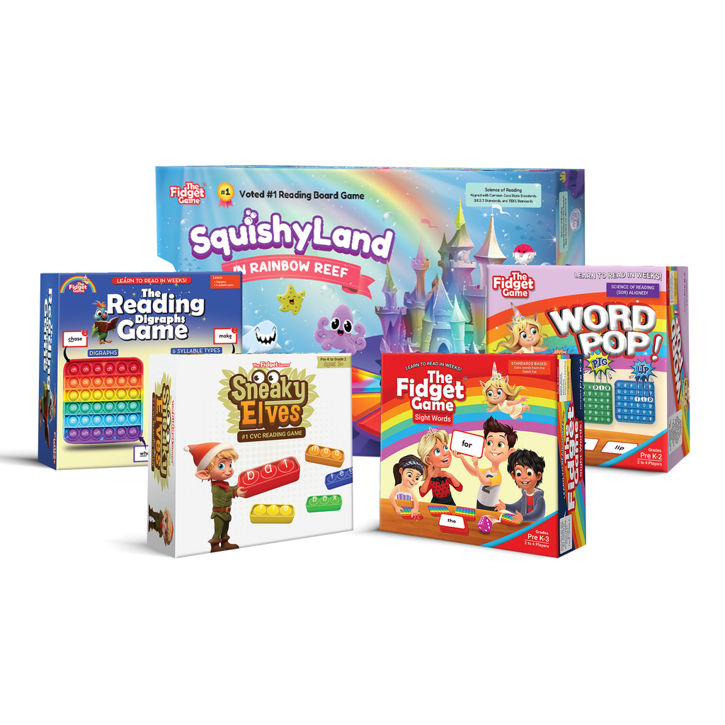 Le jeu de fidgets : Édition mots fréquents