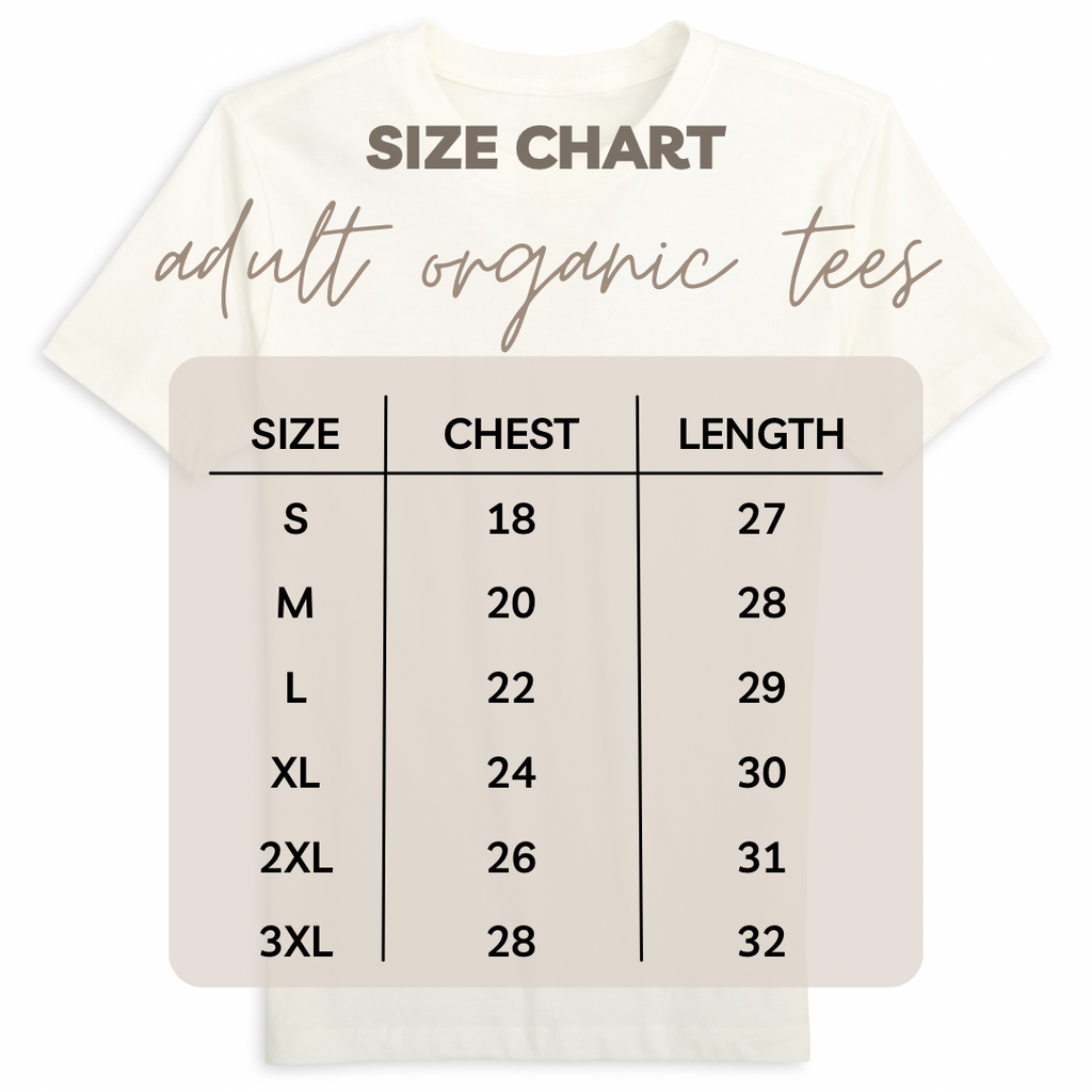 Unisex Organic Cotton Tee - White