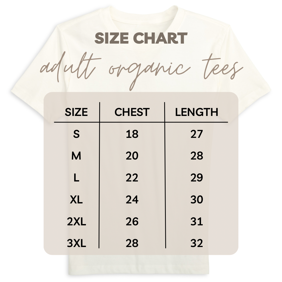 Unisex Organic Cotton Tee - White