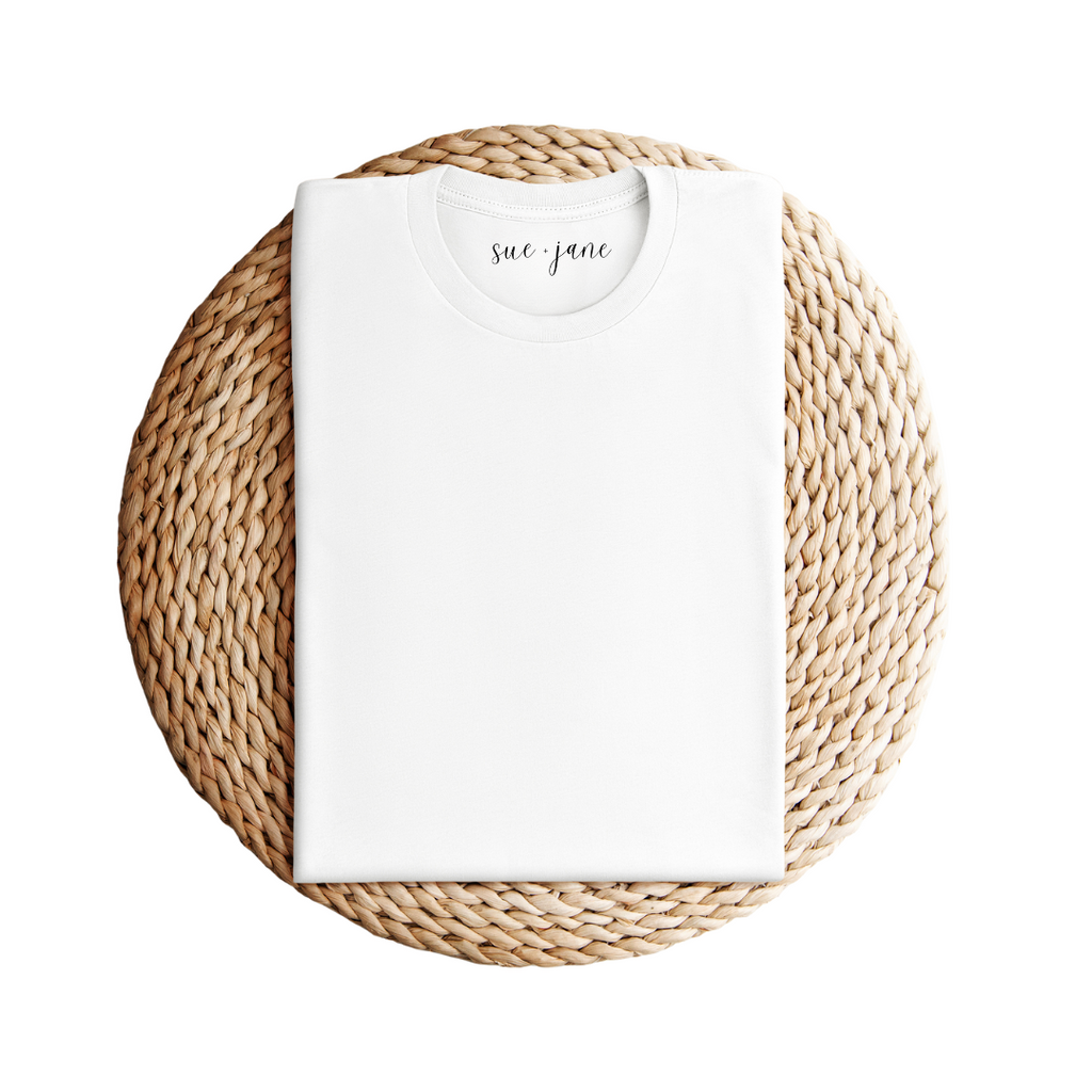 Unisex Organic Cotton Tee - White