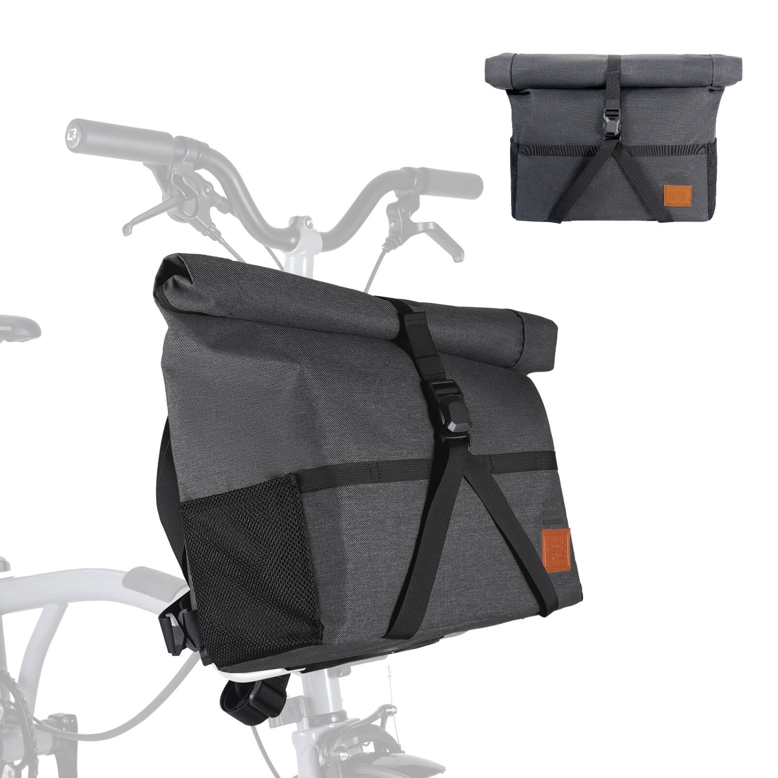 Brompton Folding Bike Handlebar Bag & Shoulder Bag  - 8L