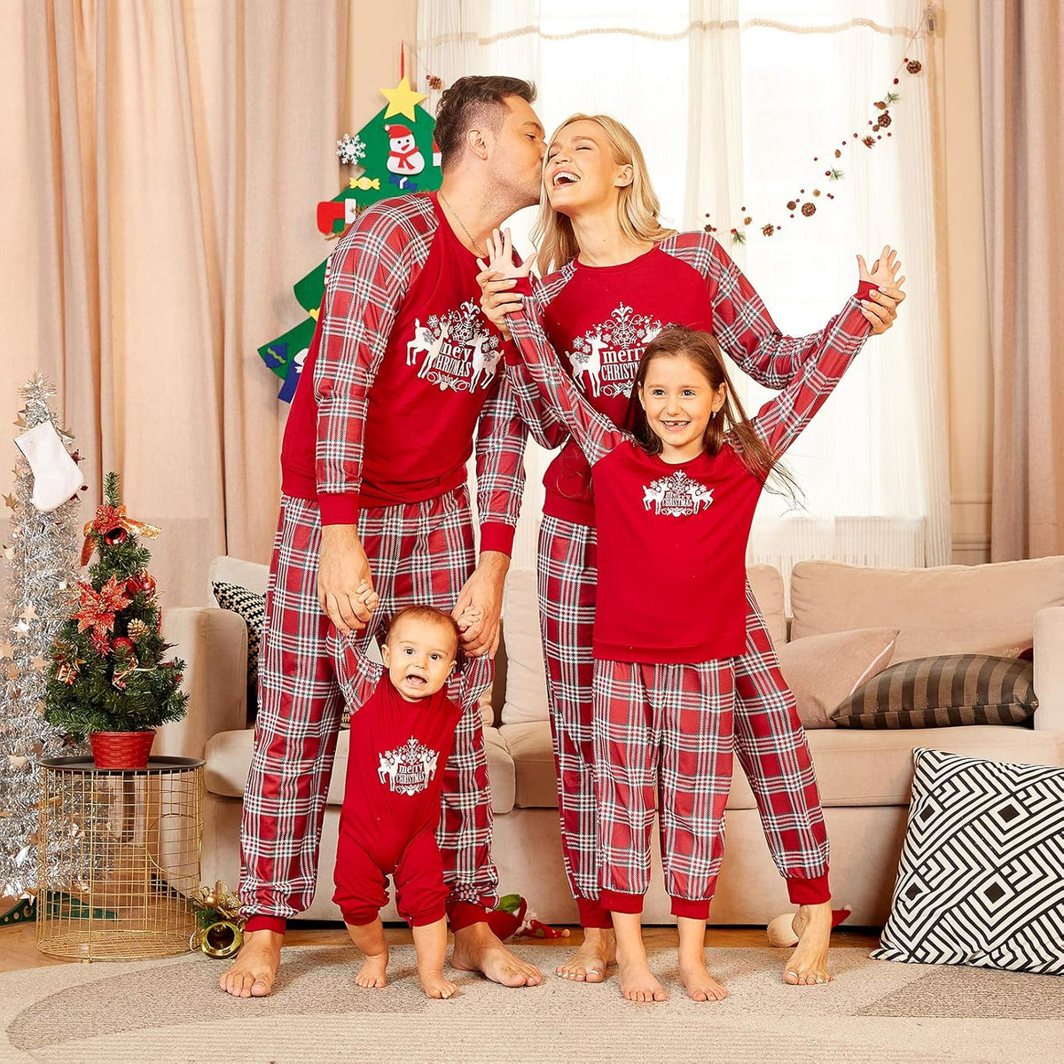 Christmas Pajamas for Family ,Pjs Matching Sets 2021