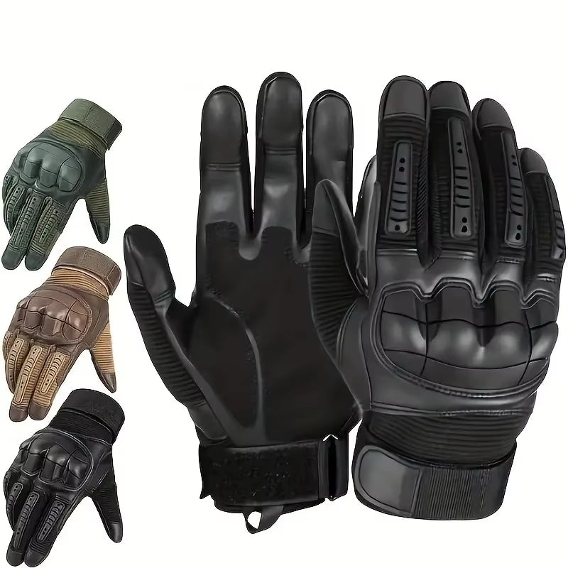 Ultimate Grip Fingerless Tactical Gloves – Touchscreen-Ready for Riders, Workers & Adventurers