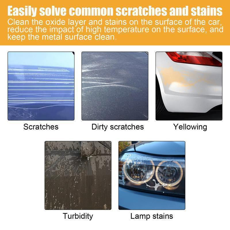 NUAN Premium Car Scratch Removal Wax, 2026 Scratch Repair Kit with Polishing Paste & Wipe