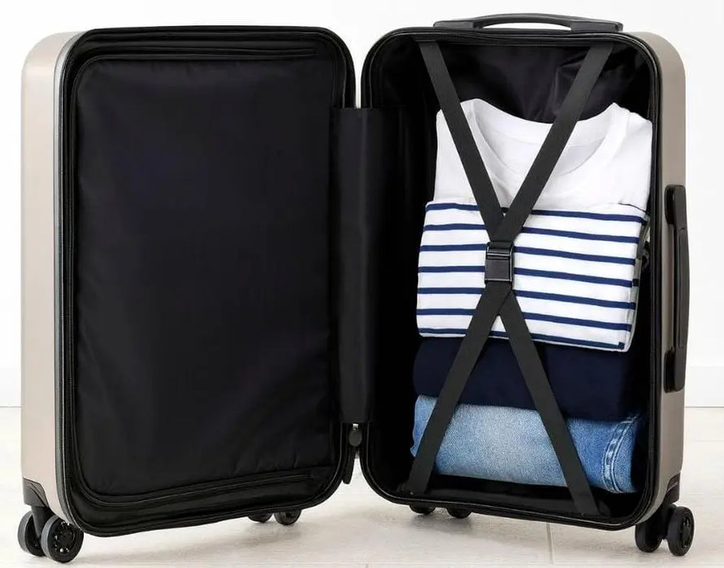 3Pcs Large-Capacity ABS+PC Hard Shell Luggage Set with Spinner Wheels & Security Locks 20"/24"/28" Suitcases Multi-Color Travel Bags for Family Travel White Mint Grey Skyblue Rose Golden
