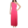 Ava + Esme Size XS Pink One Shoulder Long Evening Dress NWT