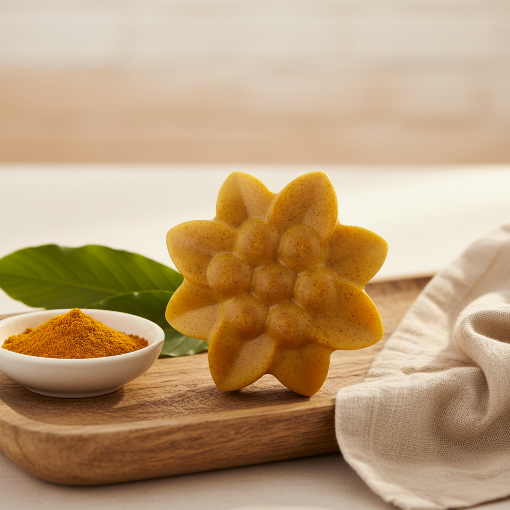Handmade Turmeric Glow Soap Bar