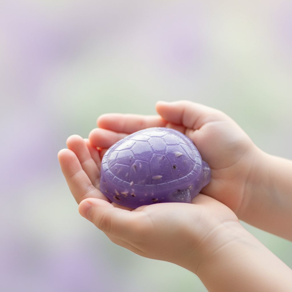 Handmade Lavender Soap for Kids