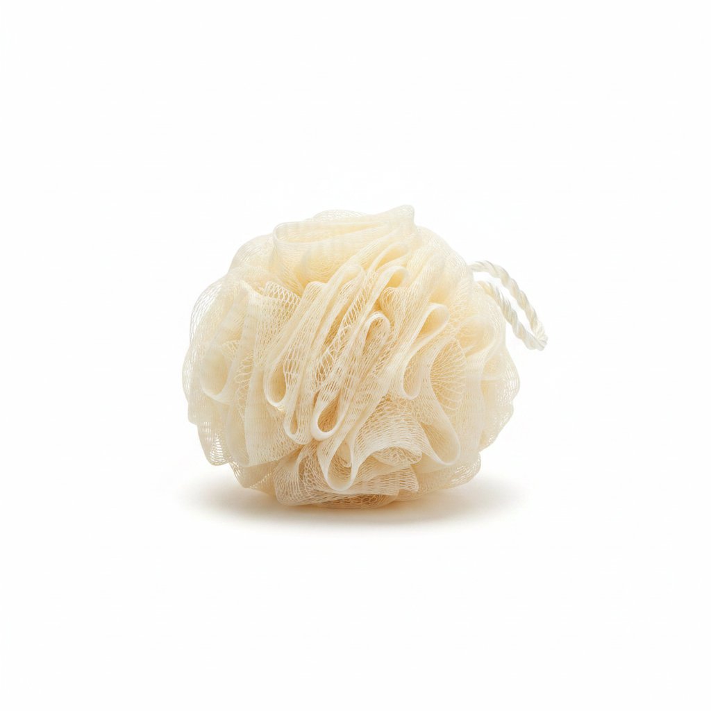 Lace Mesh Bath Pouf