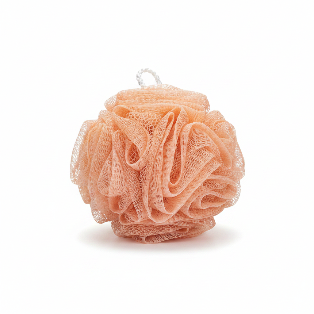 Lace Mesh Bath Pouf