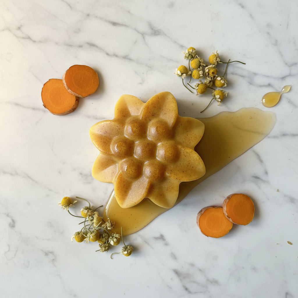 Handmade Turmeric Glow Soap Bar