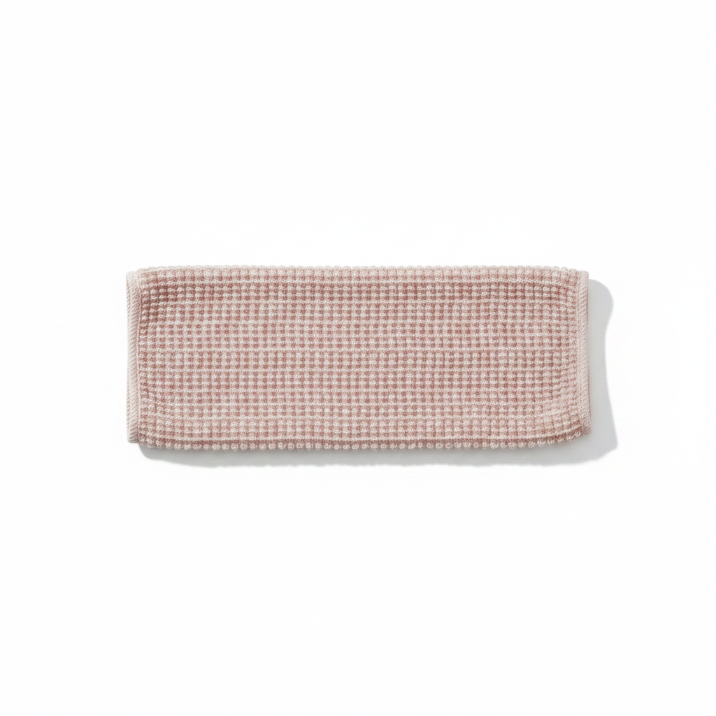 Waffle-Mesh Exfoliating Body Washcloth