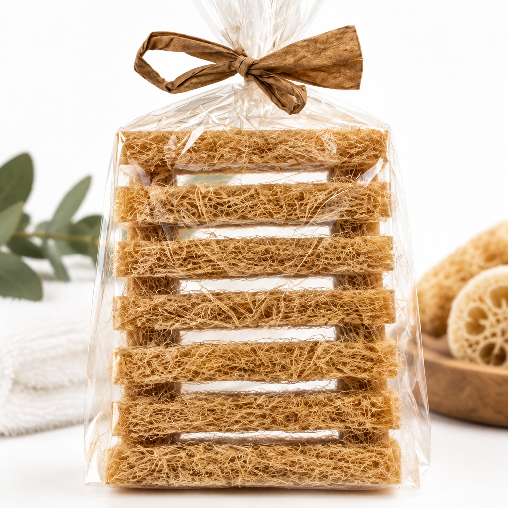 Loofah Close-up