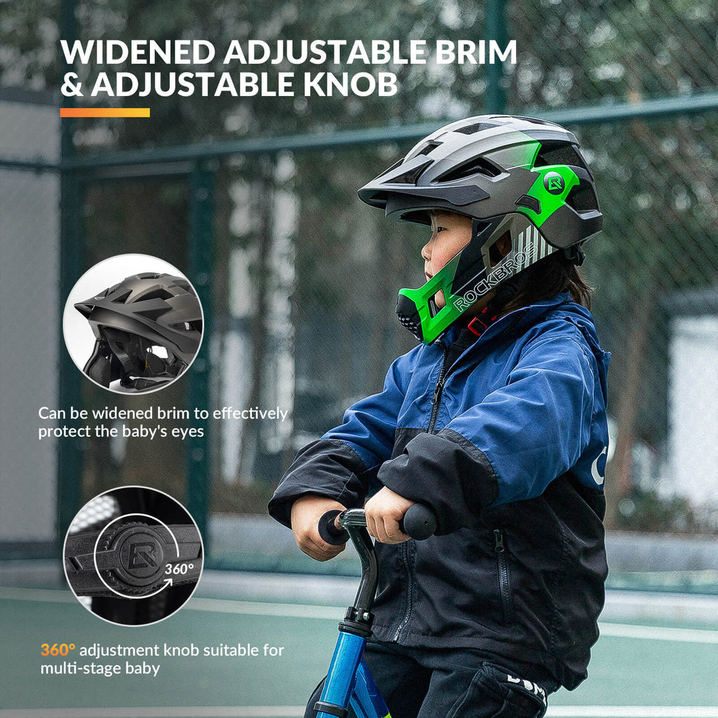 Casque de vélo intégral TS-61 pour enfants
