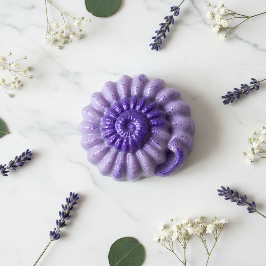 Spiral Flower Soap
